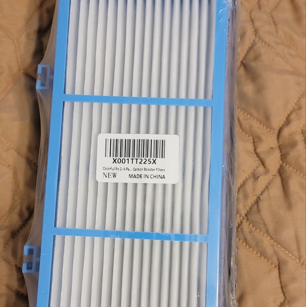 2 HEPA Filters + 4 Carbon Booster Filters